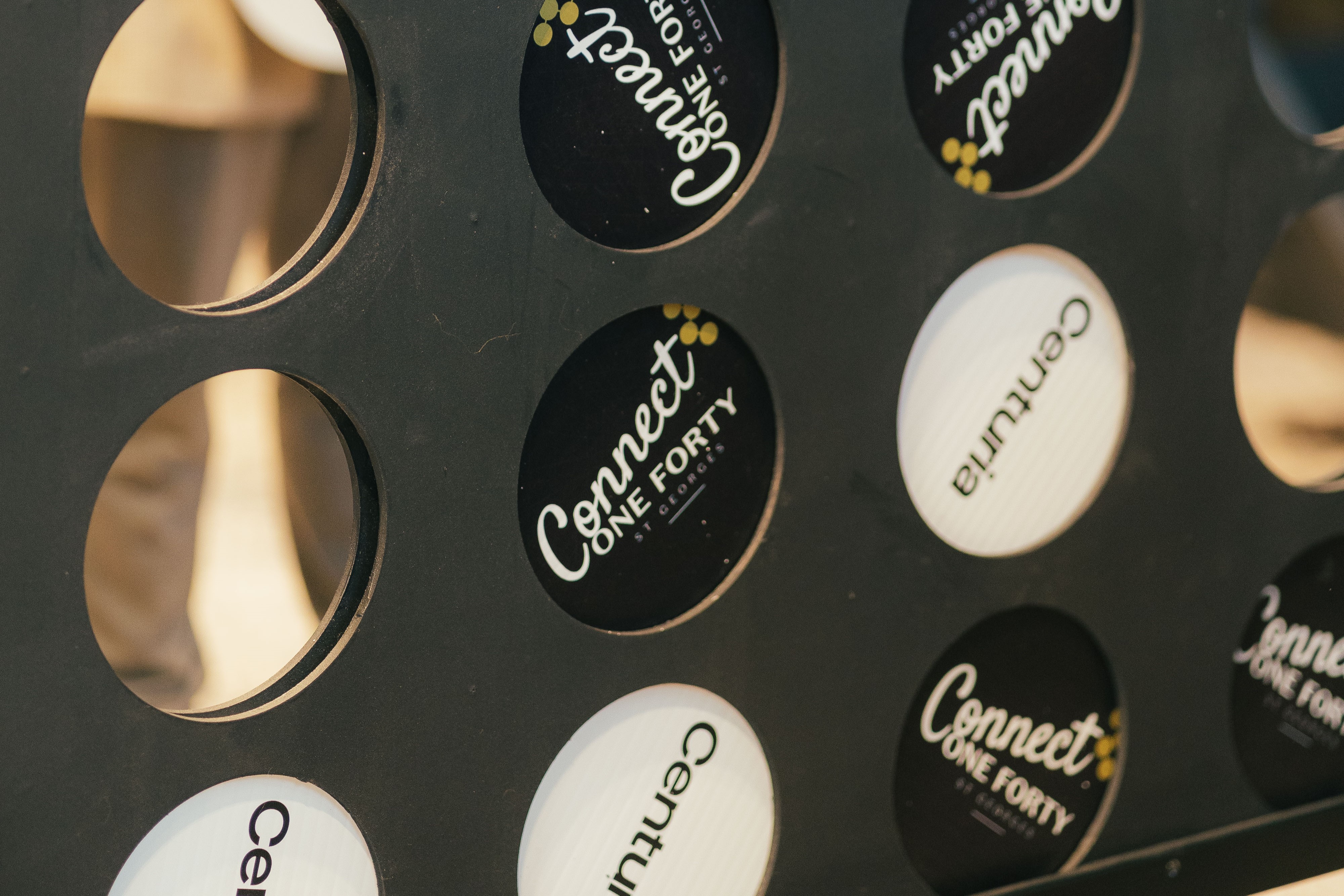 Interactive networking spaces encouraging organic connection and relationship building